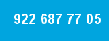 922 687 77 05 922 687 77 05